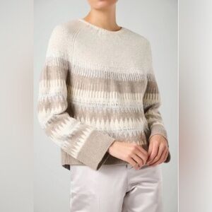 NEW Seventy Sequin Inlaid Crewneck Sweater NWT